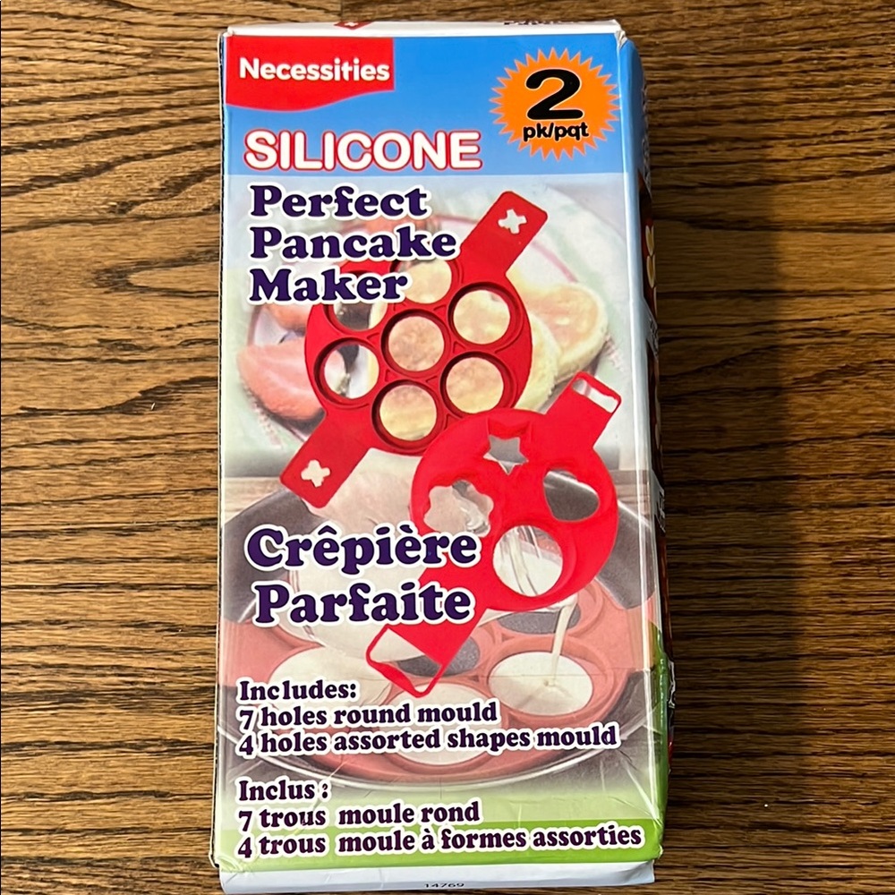 Red Silicone Pancake Maker